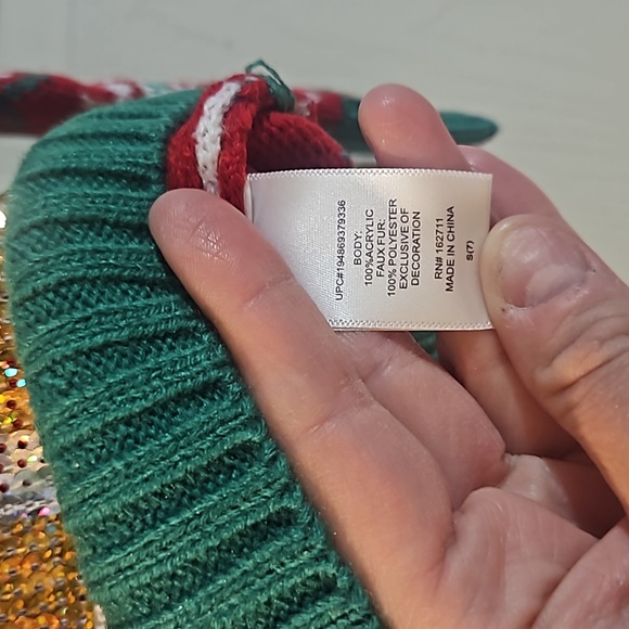 33 DEGREES CHRISTMAS HOLIDAY SWEATER: NEW WITH TAGS: SIZE S (7) - Picture 5 of 7